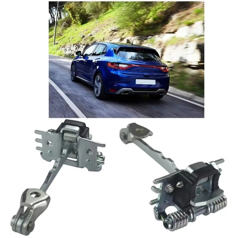 Heavy Duty Front Left And Right Car Door Hinges With Check Strap For Scenic 3 Grand Scenic 2009 2016