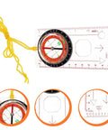 Multifunctional Survival Compass With Measuring Scale And Beefed Up Buckle For Hiking Camping And Orienteering Trail Ready Outdoor Navigation Tool Built For Backpacking And Trekking Adventures