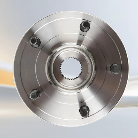 Go To Front Wheel Hub And Bearing Assembly For 2012 To 2018 Ram 1500 And 2019 To 2022 Ram 1500 Classic With 5 Lug And ABS Heavy Duty Replacement, top view