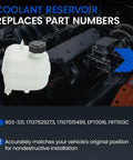 Swap Out Your Old Parts With This Engine Coolant Reservoir Tank For Mini Cooper 2002 Through 2008 Oe 603 331 Replacement Expansion Tank on engine.