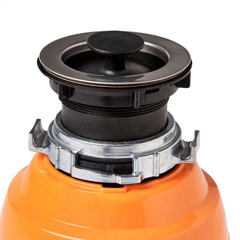 Beast 3/4 HP Garbage Disposal With Power Cord, Quiet 2700 RPM Motor, EZ Mount Quick Install, Removable Splash Guard For Easy Cleaning, No Electrical Expertise Needed, Durable Kitchen Waste Grinder For Busy Homes