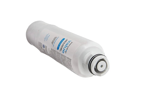 Samsung DA29-00020B Compatible Water Filter EVFILTERS2 Replacement Single Pack NSF Certified shown lying on its side