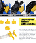 Bike Brake Bleed Kit For Shimano And TEKTRO Hydraulic Disc Brakes With 120ml Mineral Oil, brake blocks and ergonomic syringe