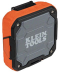Rugged Bluetooth Speaker With Magnetic Strip And Hook, Rechargeable, Wireless And Aux Capable, Hands Free, front view