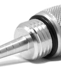 Extra Large Magnetic Oil Dipstick With M27-3.0 Threading For Generators, black, industrial-strength magnetic tip, side view