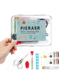 All In One Travel Sewing Kit With Colorful Threads Scissors Needles And A Storage Case A Portable Emergency Repair Tool Set For Crafters And Handy Folks