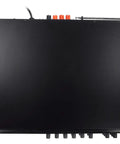 Rear view of Six Zone 180W 70V Commercial Amplifier with Bluetooth USB SD RCA Multisource Inputs Mic and Optical Inputs FM Radio.