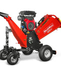 8 Inch Towable Wood Chipper Shredder Mulcher With Electric Start Honda 688cc 22HP Gasoline Engine Four Wheel Tow Bar Model B200