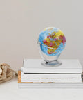 Dope Rotating World Globe With Stand For Adults Educational Decorative Tellurian Ball Smooth Spin Geography Globe on books