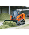 Compact Track Skid Steer Loader With Enclosed Cab For Construction Projects And Material Handling Boosting Job Site Efficiency