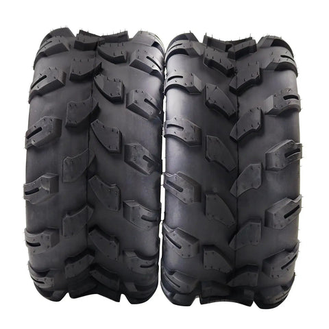 Beefed Up Tubeless All Terrain Tractor Tires Set For ATV And UTV 2 Pack With Sizes 18x7-8 16x8-7 And 22x8-10 2PR To 4PR Construction
