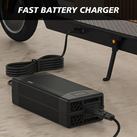 Lightning Fast 24V 5A Battery Charger With 3 Pin XLR Connector For Mobility Scooters And Wheelchairs Lead Acid Only 8 Foot Cord Delivers 5000mA For Quick Recharges
