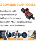 Toyota Vacuum Switching Valve Solenoid VSV Replacement for 1992 2007 shows common EVAP problems and solutions on engines
