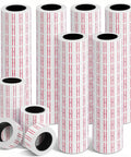 White price tag rolls in Go-To 30,000 Price Gun Labels Pack With 60 Rolls Price Tag Stickers Compatible With Most Price Tag Machines Mx-5500 M5500 HG979