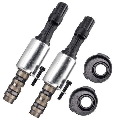 2 Pack Camshaft Variable Valve Timing Solenoids VCT Solenoids 8L3Z-6M280-A And 8L3Z-6M280-B Replacement with seals