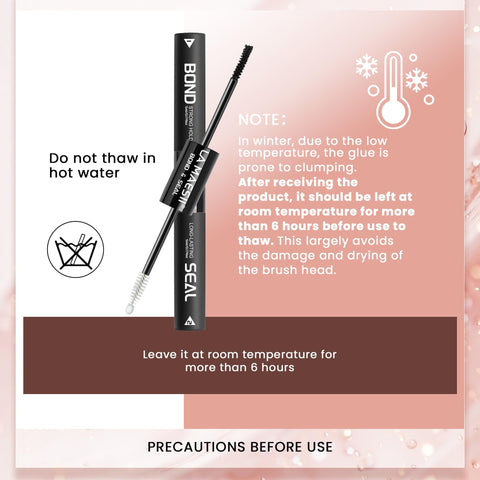 Waterproof Lash Bond And Seal Glue For Eyelash Clusters Black 72 Hour Hold Latex Free Dual Ended Adhesive 10ml with winter care tips.