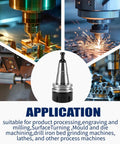 Pro Grade ISO30 ER32 Collet Chuck G2.5 Balanced Tool Holder 30000Rpm High Speed Milling Lathe Adapter with applications in machining.