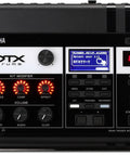 Front view of Electronic Drum Trigger Module DTX-PRO with 40 preset kits, kit modifier knobs, and digital display