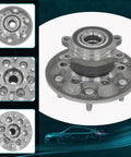 Front Wheel Bearing And Hub Assembly 515121 For Chevrolet Colorado 2009 2010 2011 2012 And GMC Canyon 4WD ABS 6 Lug