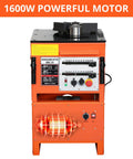 1600W Electric Rebar Bender And Cutter Machine With Pure Copper Motor Bends Steel Rods Up To 25Mm Max Diameter ideal for heavy duty tasks