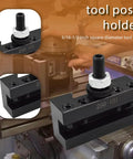 AXA 250-101 Quick Change Lathe Tool Post Holder for Turning and Facing 2 pack fits 250-100 or 250-111 hardened steel