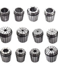 12-piece ER40 Spring Collet Set 1/8 to 1-1/8 Inch Carbon Steel CNC Workholding Kit For Engraving Milling And Lathe Tools