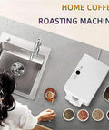 Kick Your Daily Grind Upgraded With This Beefed Up 1600 Watt Electric Hot Air Coffee Bean Roaster on kitchen countertop
