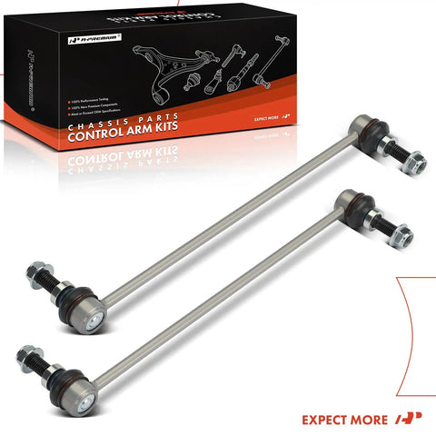 Front Sway Bar Links Set For Chrysler Pacifica 2017 To 2022 And Voyager 2020 To 2022, 2 Pack Bolt On Stabilizer Bar Links