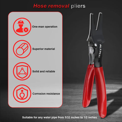 Automotive Hose Removal Pliers For Quick Disconnect Of Vacuum Lines And Tube Hoses With Hose Clamp Pliers Essential Mechanic Tool