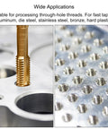 M8 Thread Tap And Six Point Eight Millimeter Drill Bit Set Pro Grade Heavy Duty Titanium Plated Cobalt High Speed Steel Spiral Point