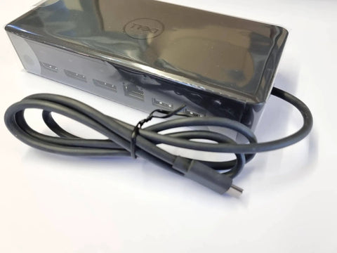 Premium Ud22 Usb C Docking Station For Laptops Multiport Hub with cables, showing multiple ports for easy connectivity.