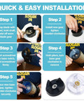 Replacement Gear Set For MB1001 Blender 250W Includes Two Plastic Gears And Four Rubber Gears Blade Not Included installation guide