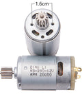 2 Pack RS12V390 12V High Speed Electric Motors For Kids Ride On Cars Replacement Drive Engines 20000 RPM