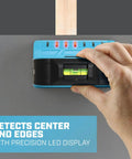 ProSensor Sapphire 7500 7-Sensor Stud Finder and Wall Scanner for Precise Stud Location Up to 1.5 Inches Deep, LED Tracking, DIY Pro-Grade Home Improvement Tool Built for Speed, Deep Detection With LED Center Indicators for Fast, Accurate Mounting of.