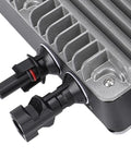 Close-up view of Heavy Duty 700W Solar Micro Inverter MPPT Technology IP67 Rated connectors detailing plug design.