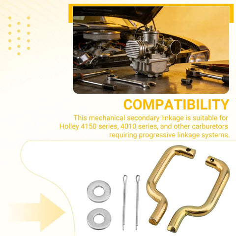 20-54 Throttle Secondary Linkage Connecting Rod For Carburetor Main And Secondary Valves Fits 4150 4160 2 Pack on Holley carb kit