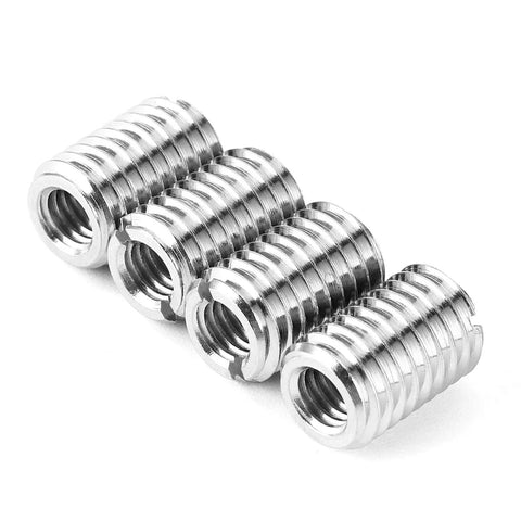 Insert Nut Thread Repair Kit With 10 Pieces For M6 x 1 0 Female And M10 x 1 5 Male Threads In 303 Stainless Steel, four threaded inserts