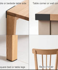 20 Piece Headboard Stoppers Hold The Line So Beds Stay Put Premium Eva Foam Wall Protectors on table corners and legs.