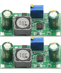 Beefy Two-Pack DC-DC Buck Converter Modules From 48V-100V Range To 1.25V-48V Adjustable Power Supply Board with capacitors
