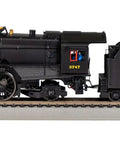 HO Scale PRR K4 3747 Post War Era Steam Locomotive With DCC Sound on track, showcasing detailed design.