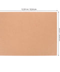 A4 Self Sealing Kraft Brown Envelopes Pack Of 30 Thickened Flat Cardboard Mailers displaying size dimensions.
