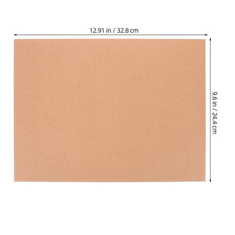 A4 Self Sealing Kraft Brown Envelopes Pack Of 30 Thickened Flat Cardboard Mailers displaying size dimensions.