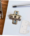 Plastic Drawer Slide Kit Heavy Duty Rails With Latches For Cabinets And Dressers 12 Piece Replacement Set component