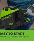 80V Brushless Hedge Trimmer with 26 Inch Dual Action Blades Long Reach Yard Tool includes 2Ah Battery and 2A Charger gas free