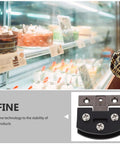 Hassle Free Adjustable Glass Cabinet Hinges For Tempered Frameless Doors With No Mess Install In Matte Black Finish Heavy Duty Design For Wine Cellars And Showcase Shelving, shown in detail with screws.