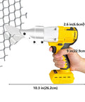 Heavy Duty Cordless Metal Shears For Dewalt 20V Max Battery Not Included cutting wire mesh, handheld ergonomics.