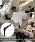 2 Pack Adjustable Lever Handles With M12 By 70mm Metric Male Thread Nuts and Washers used in machinery setup
