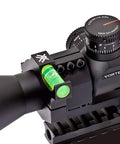 Riflescope Bubble Level For 30mm Tubes Black Finish Fast Mount Cant Correction For True Vertical On Long Range Shots Keeps Your Rifle Level Reduces Cant Error Easy Install