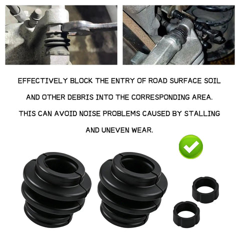 Beef Up Your Braking With This Rubber Boots Caliper Pins Bushing Kit With O Ring, details of rubber bushings and O-rings