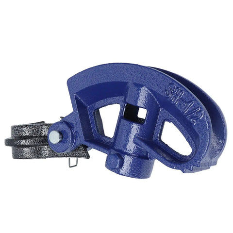 Manual Carbon Steel Pipe Bender High Precision Tool For Bending Electric Wires Aluminum Alloy And PVC Plastic Tubes Durable Thermotolerant Design Perfect For Various Project Needs Reliable Performance SH12 Model close-up view on blue and black design.